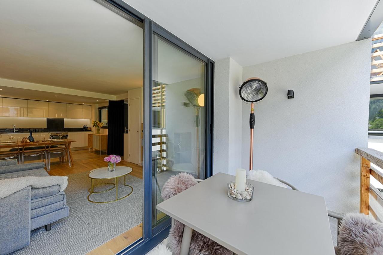 Thedrus Luxury Apt, Swimming Pool, Spa & More Chamonix Extérieur photo